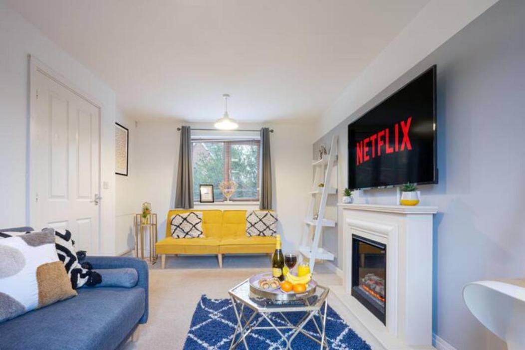 Broughton House With Free Parking, Balcony, Fast Wifi And Smart Tv With Netflix By Yoko Property Milton Keynes Zewnętrze zdjęcie